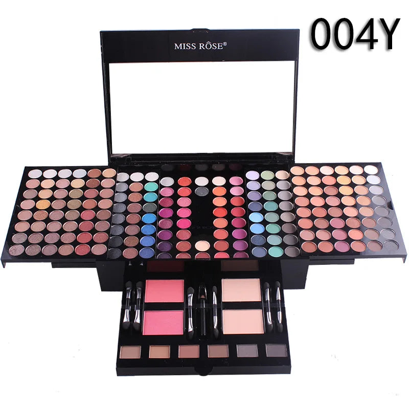 180 color piano box eye shadow blush contour set makeup palette makeup box