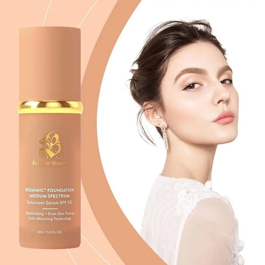 Bionic Color Changing Concealer Foundation 4 In 1  Biomimic Foundation Liquid Hydrating Medium Full Coverage Concealer Makeup